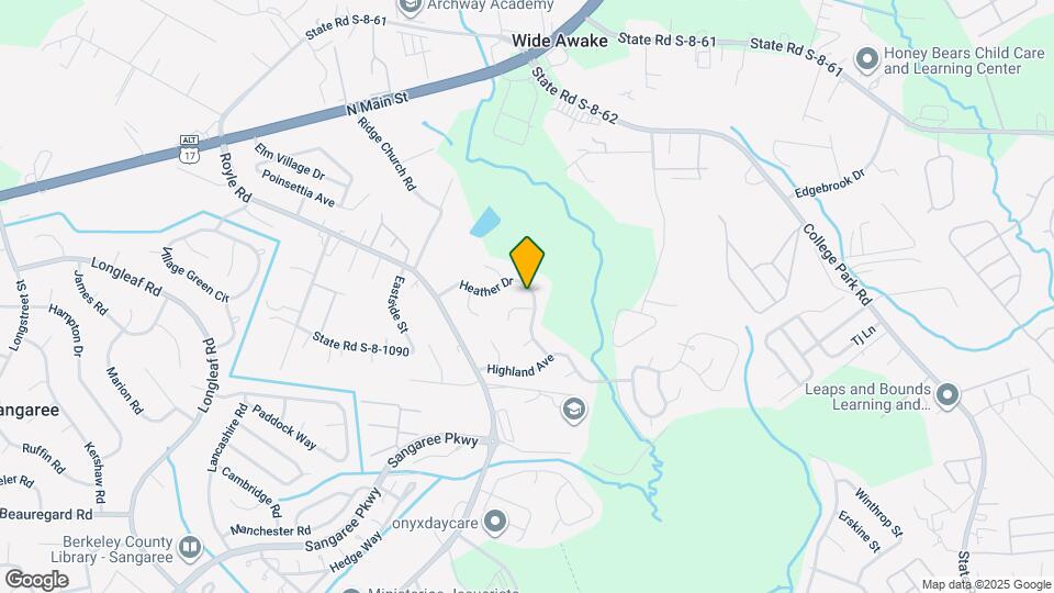 134 Heather Dr Map and Location Details