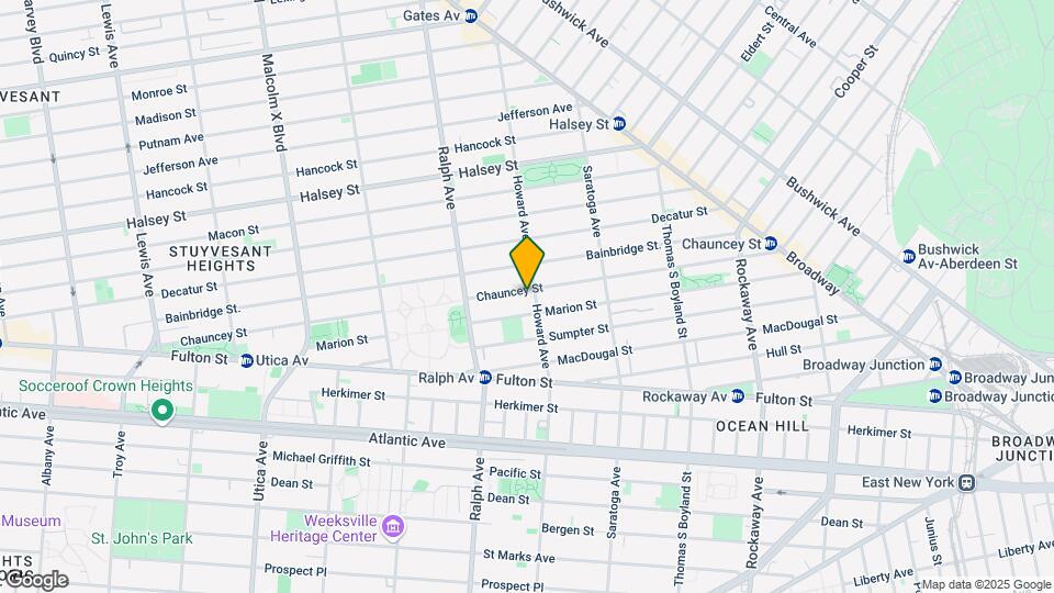 314A Chauncey St Map and Location Details