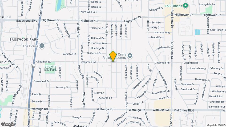 6628 Brookdale Dr Map and Location Details