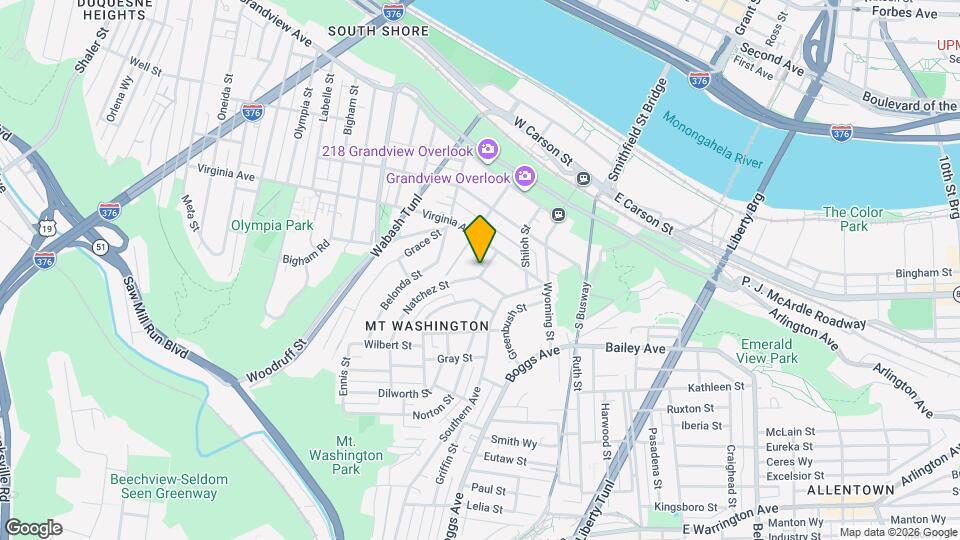 14 Gaskell St Map and Location Details