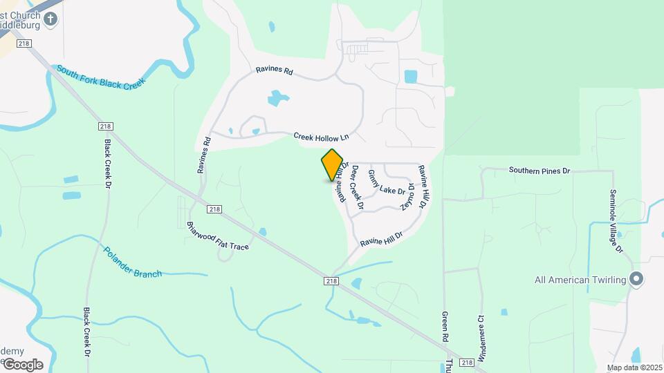 2912 Ravine Hill Dr Map and Location Details