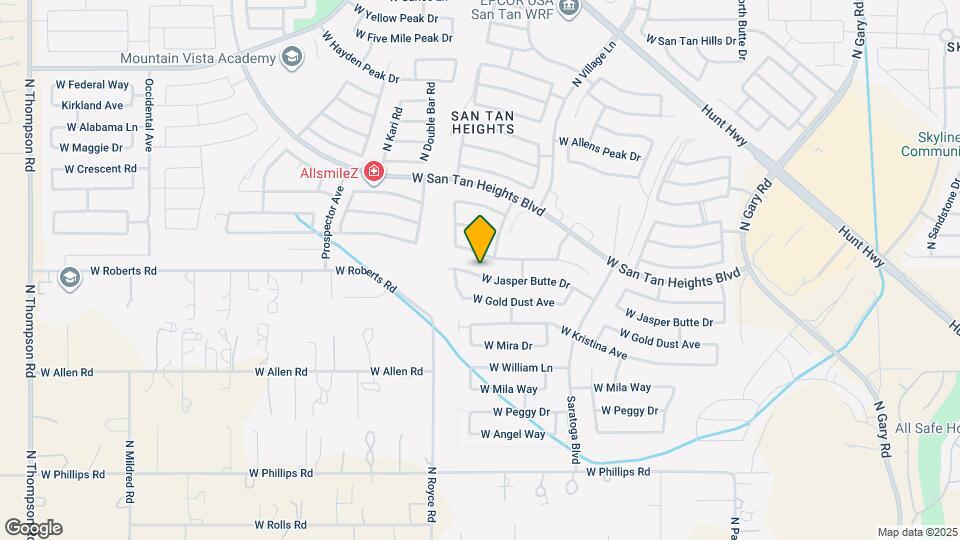 2922 W Jasper Butte Dr Map and Location Details