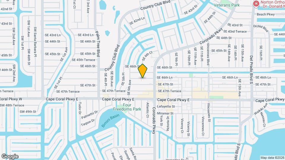 704 SE 46th Ln Map and Location Details