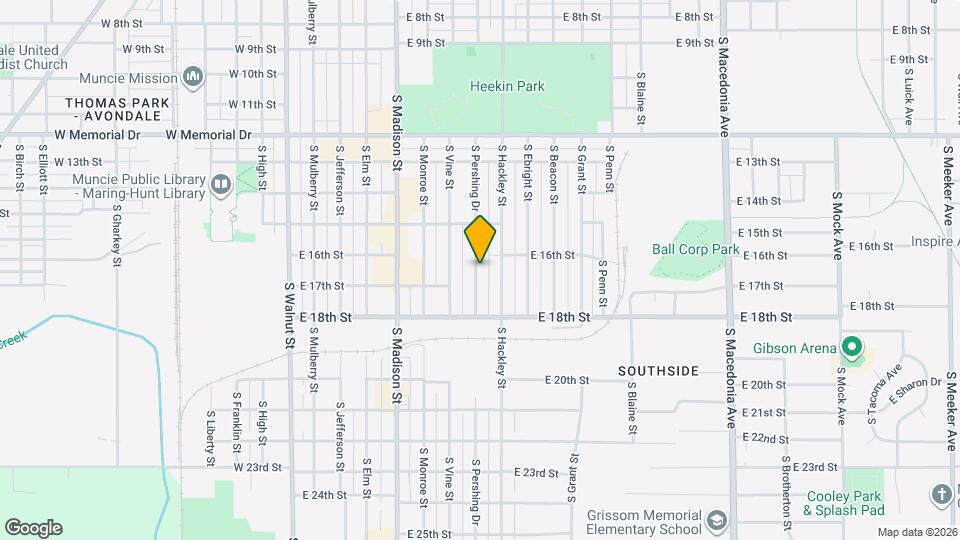 2312 S Pershing Dr Map and Location Details