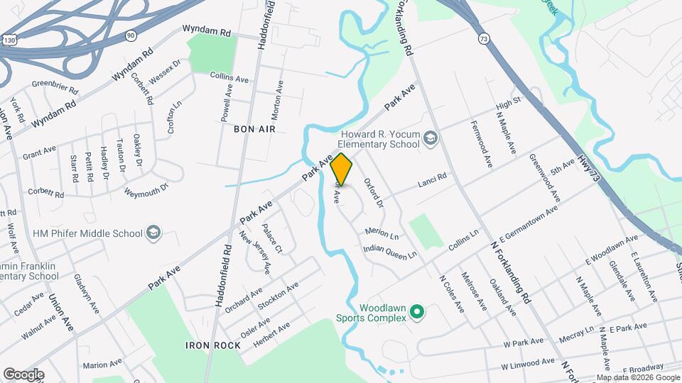 633 Windsor Ave Map and Location Details