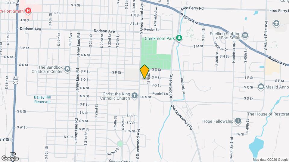 1714 1/2 S 28th St, Unit 1714 1/2 S 28th Street, FS Mapa y Detalles de la Ubicación