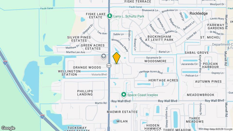 1125 Newton Cir Map and Location Details