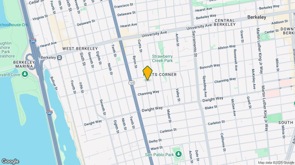 2311-2311A Curtis St Mapa y Detalles de la Ubicación
