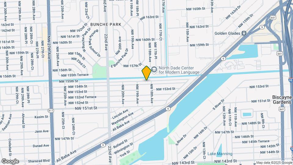 1825 NW 154th St Map and Location Details
