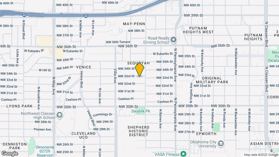 2316 NW 33rd St Map and Location Details