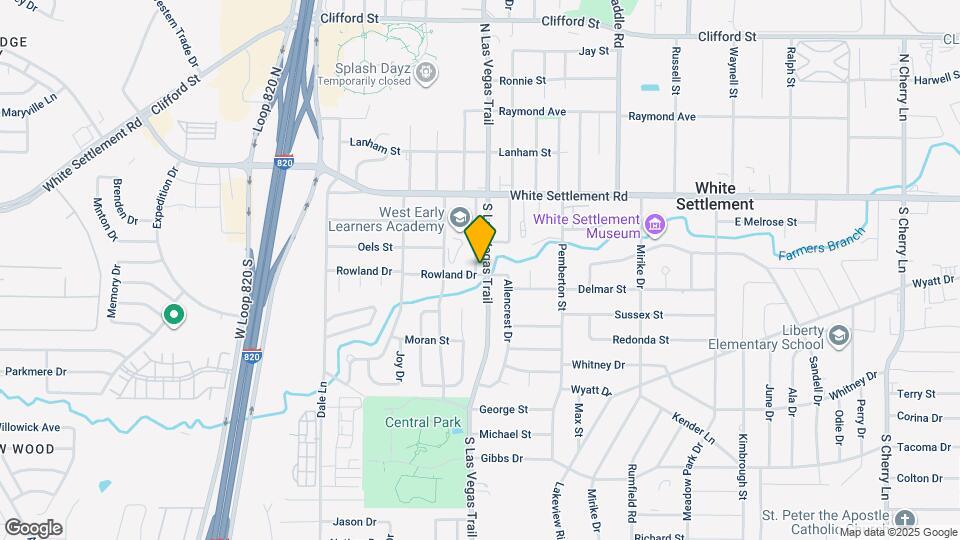 236 S Las Vegas Trail Map and Location Details