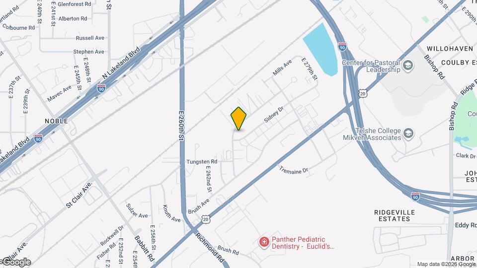 26940 Tungsten Rd Mapa y Detalles de la Ubicación