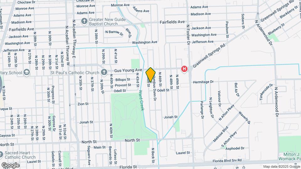 1270 N 44th St Map and Location Details
