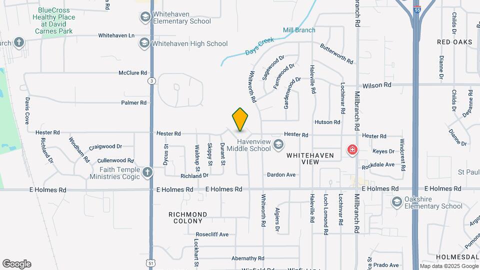 5072 Cresser St Map and Location Details