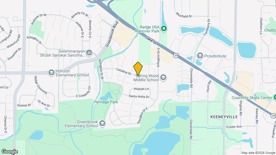 5551 Delmonte Dr Map and Location Details