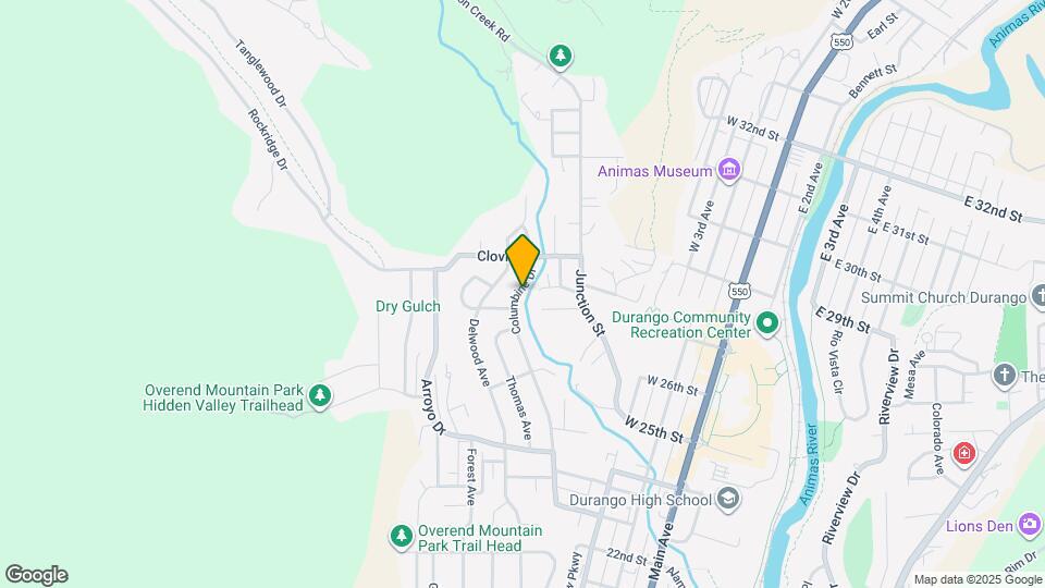 2604 Columbine Dr Map and Location Details