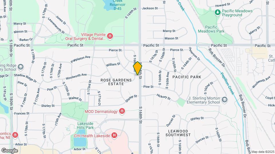 1611 S 168th Ave Map and Location Details