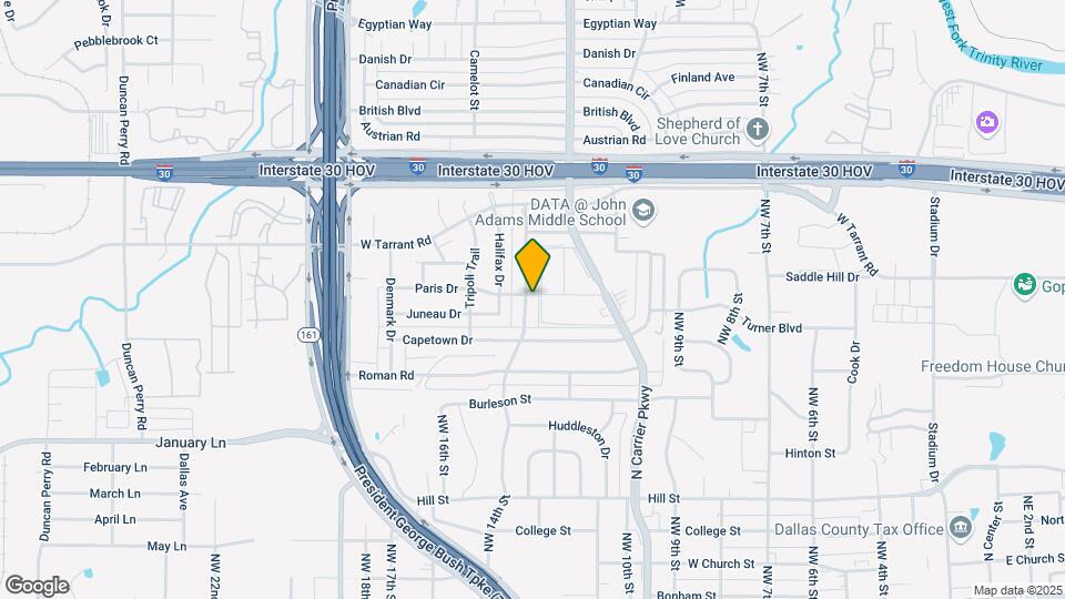 1114 NW 14th St Map and Location Details