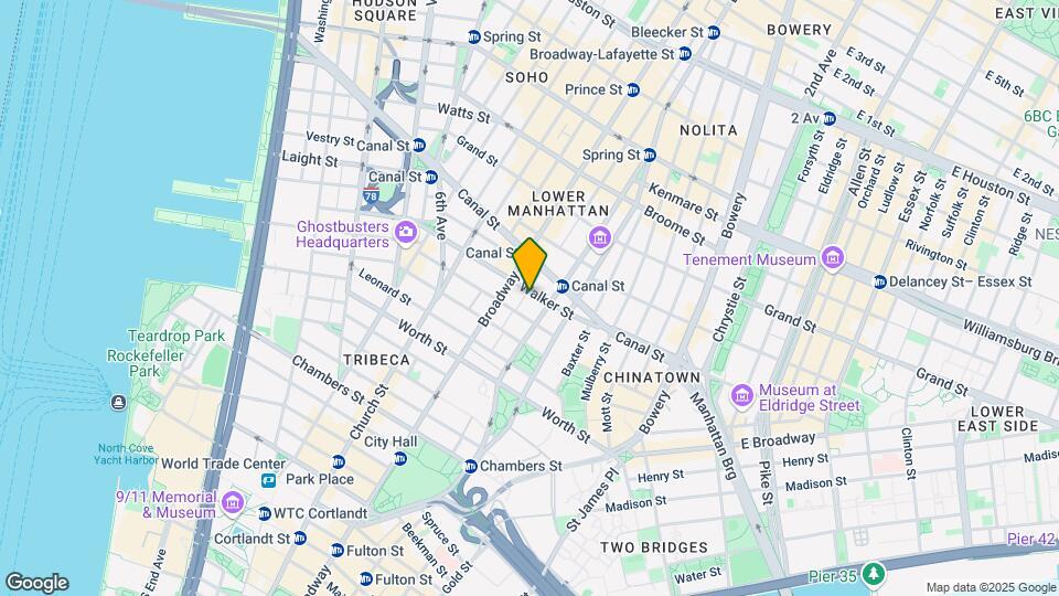 81 Walker St Mapa y Detalles de la Ubicación