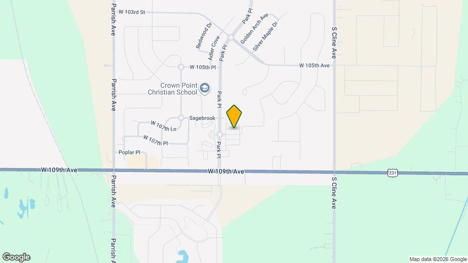 8726 Orchid Dr Map and Location Details