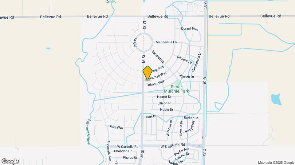 583 Tolman Way Map and Location Details