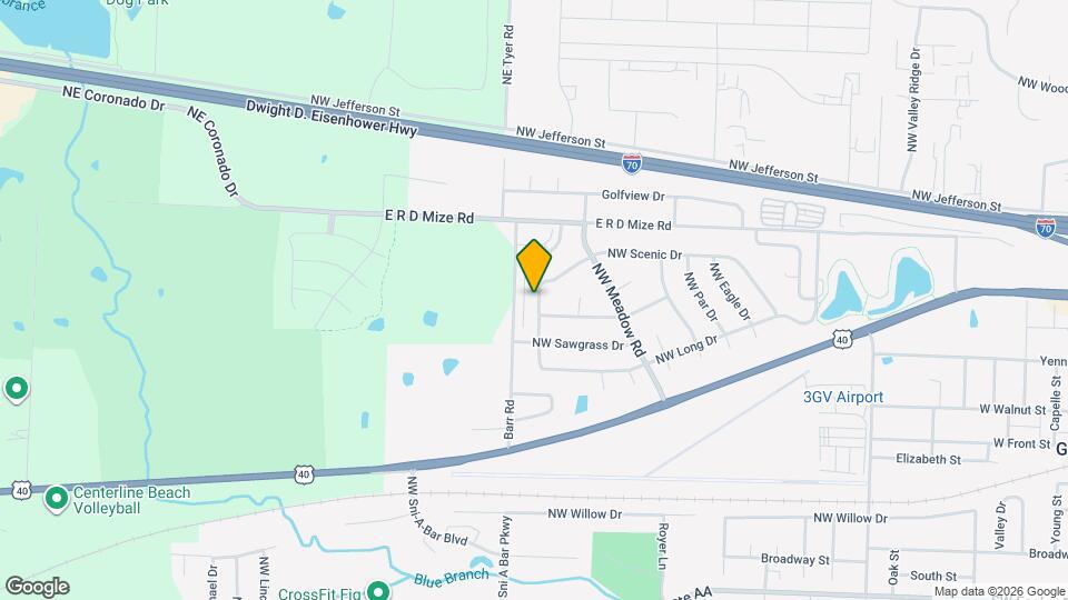710 NW Scenic Ln Map and Location Details