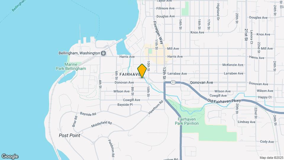 819 Donovan Ave Map and Location Details