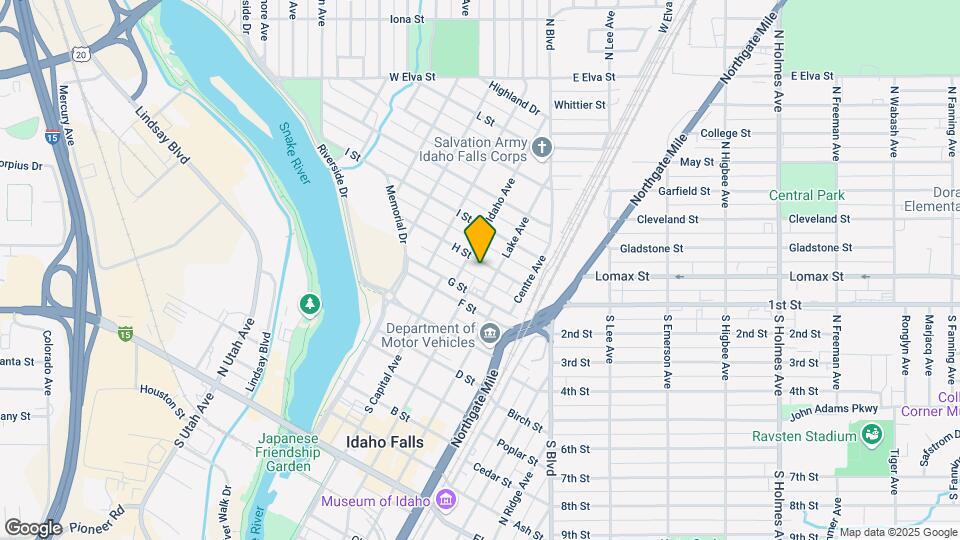 353 H St Map and Location Details