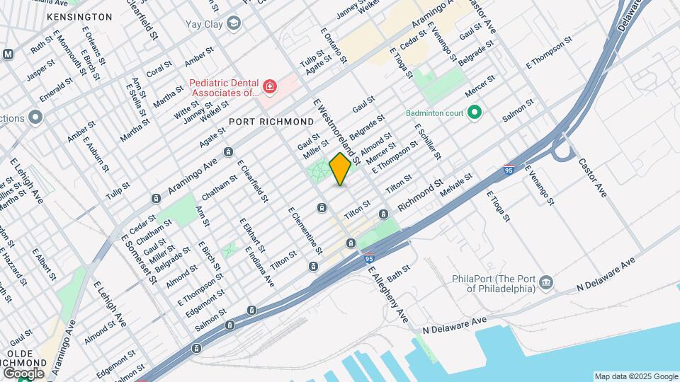 3228 E Thompson St Map and Location Details