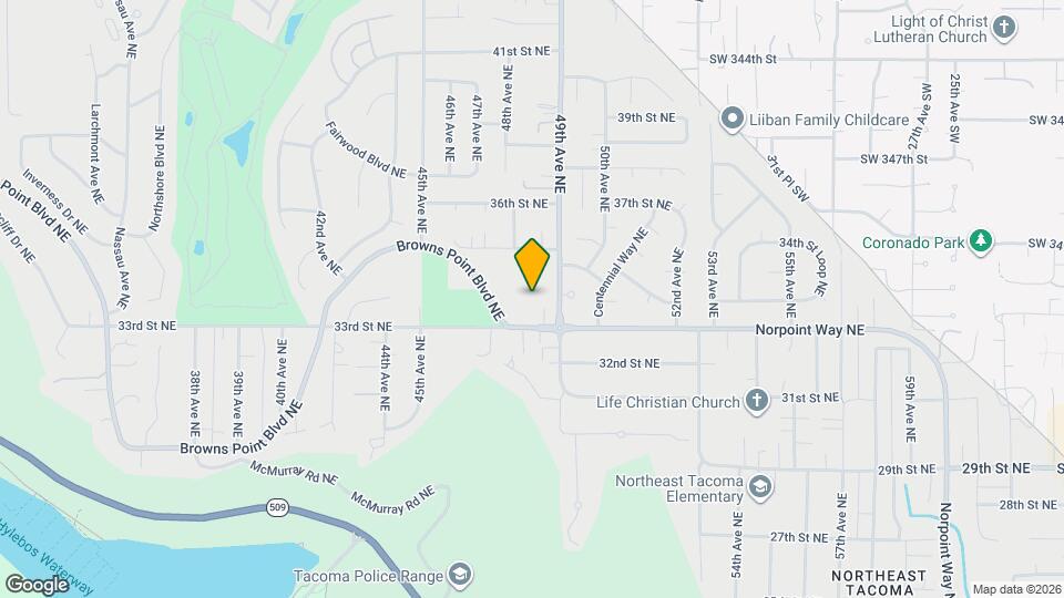 3312 48th Ave Ct NE Map and Location Details