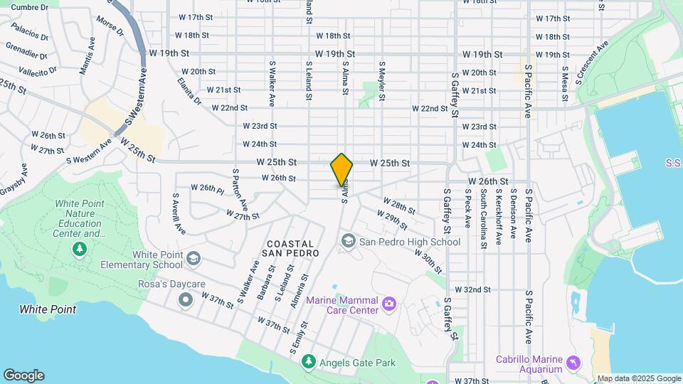 2623 S Alma St Mapa y Detalles de la Ubicación