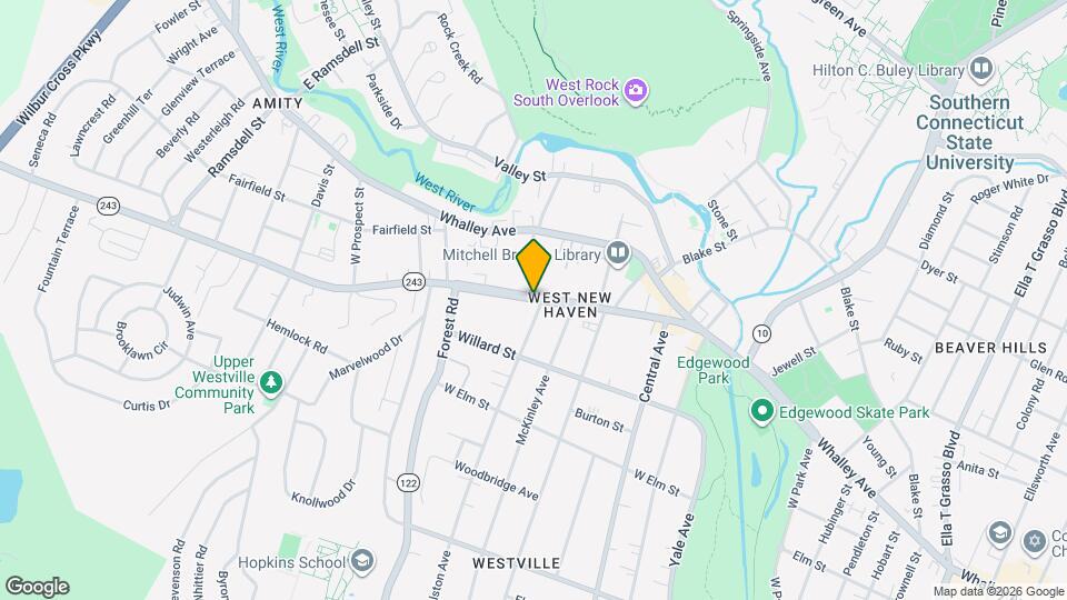 172 Fountain St, Unit 1R Map and Location Details