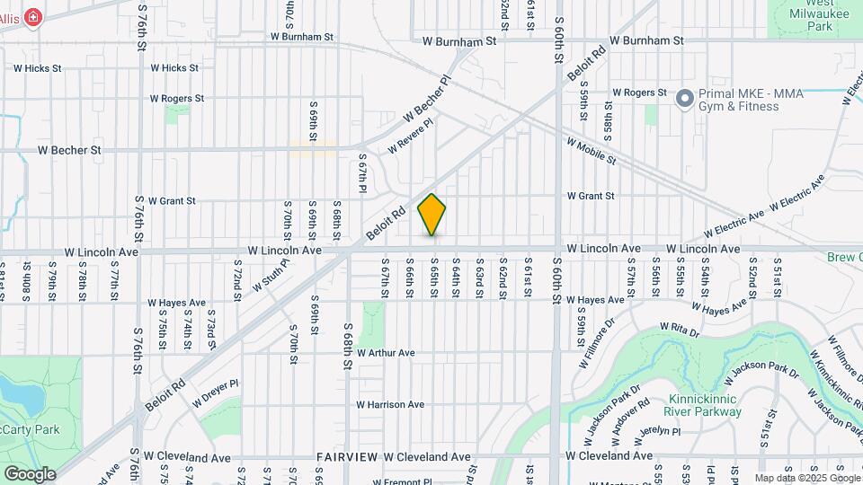 2273 S 65th St Map and Location Details
