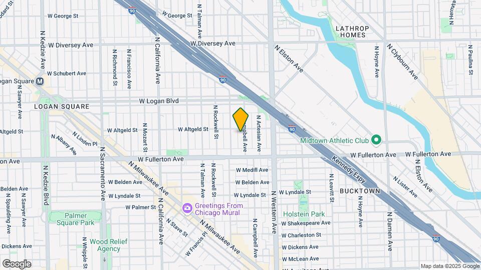 2446 N Campbell Ave, Unit 1 Map and Location Details