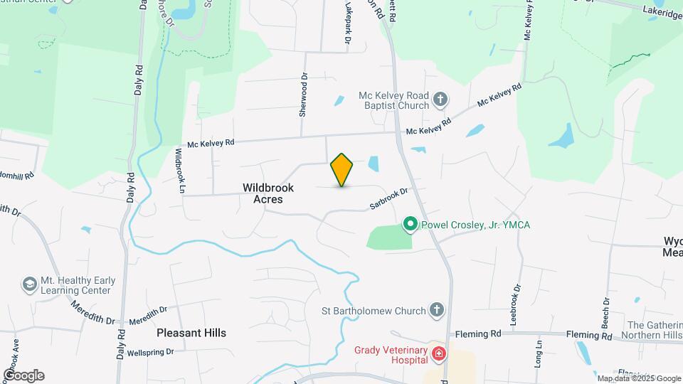 9753 Woodmill Ln Map and Location Details