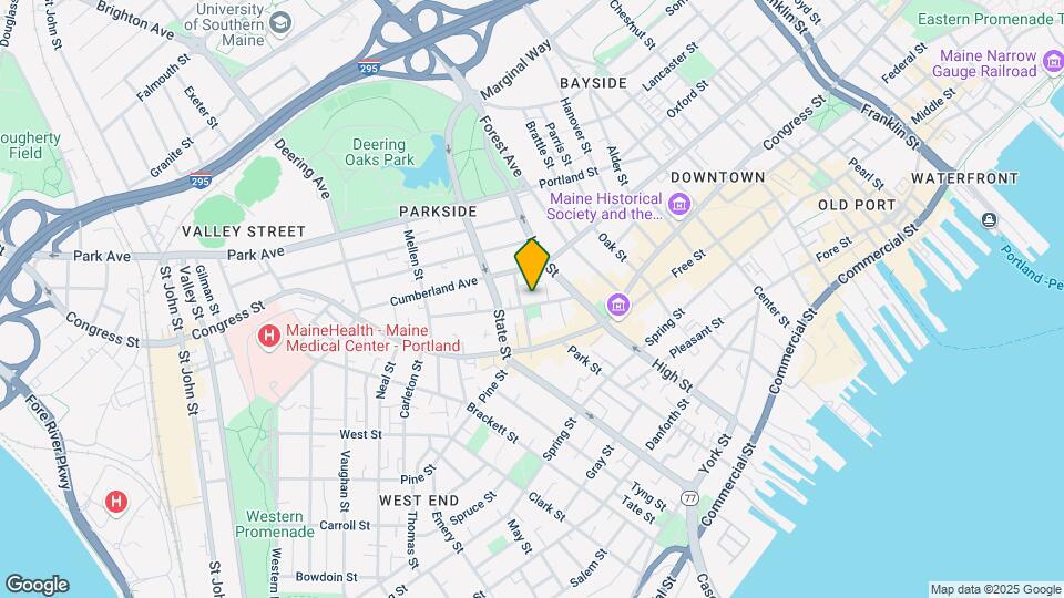19 Deering St Mapa y Detalles de la Ubicación