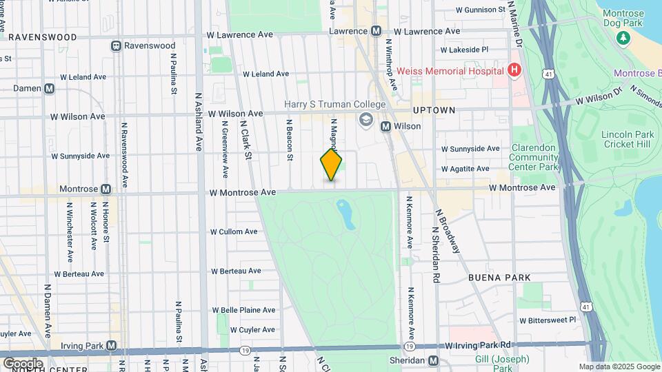4404 N Magnolia Ave Map and Location Details