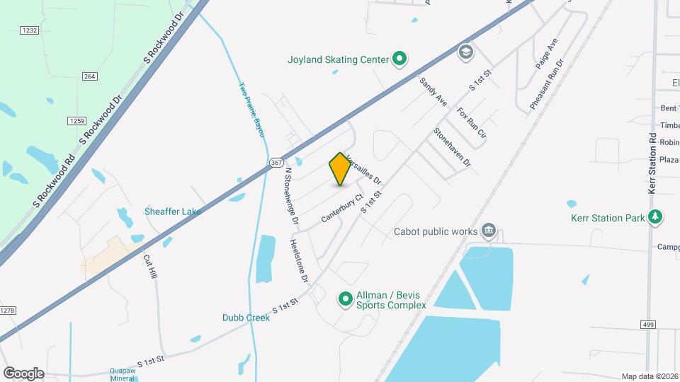 2430 Canterbury Ln Map and Location Details