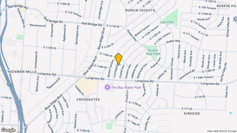 11309 Corrington Ave Map and Location Details