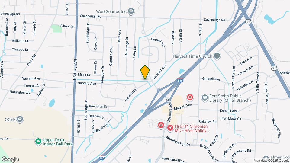 8508-8510 Harvard Dr Map and Location Details