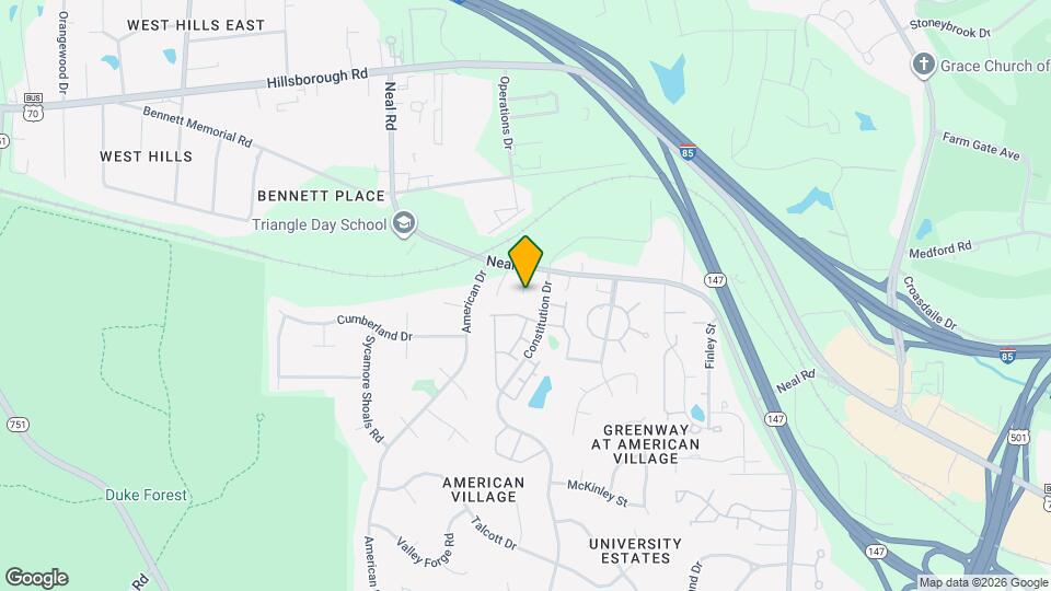 4217 Neal Rd Map and Location Details