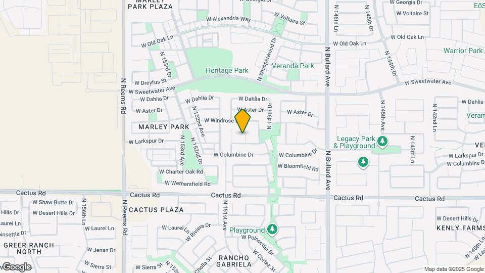 12632 N 150th Ct Mapa y Detalles de la Ubicación