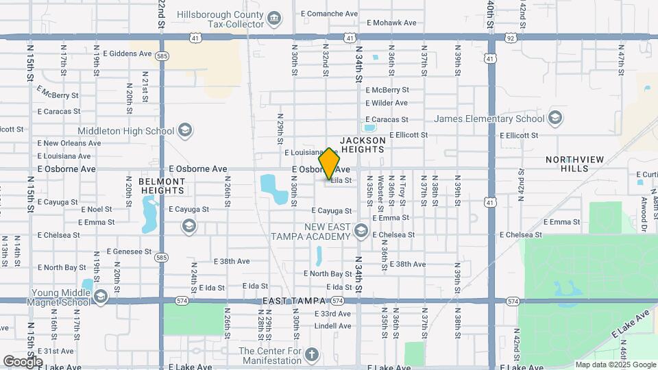 3204 E Curtis St Map and Location Details