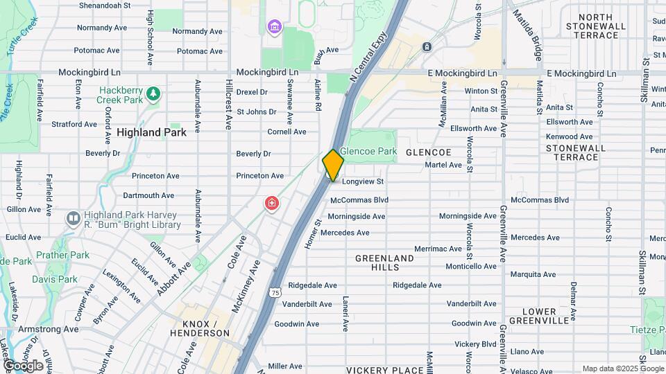 5200 Longview St Map and Location Details