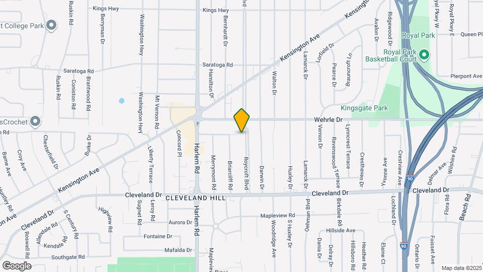 503 Roycroft Blvd Map and Location Details