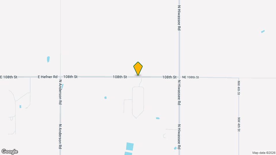 12624 E Hefner Rd Map and Location Details