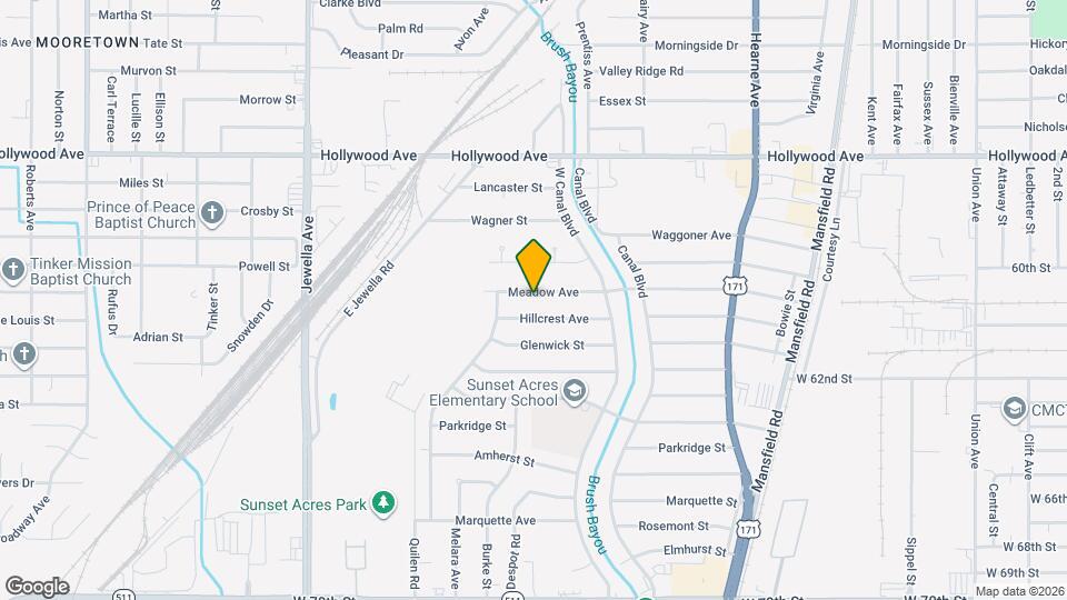 3009 Meadow Ave Mapa y Detalles de la Ubicación