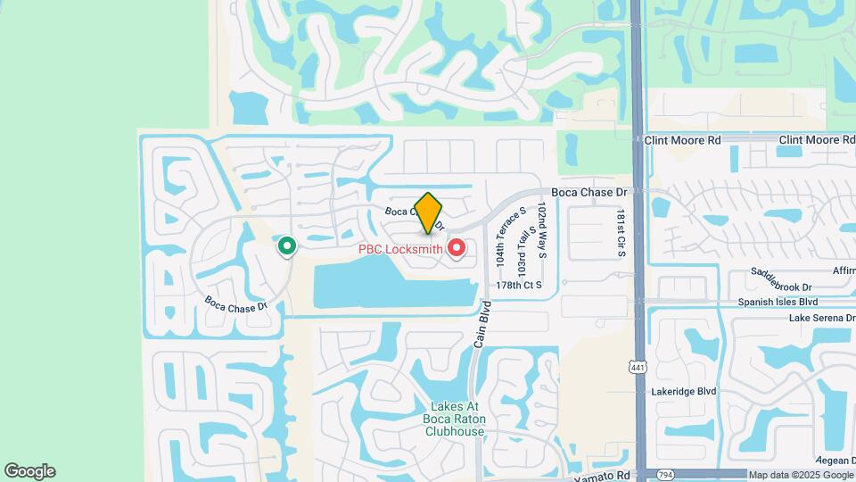 10646 Lake Oak Way Map and Location Details