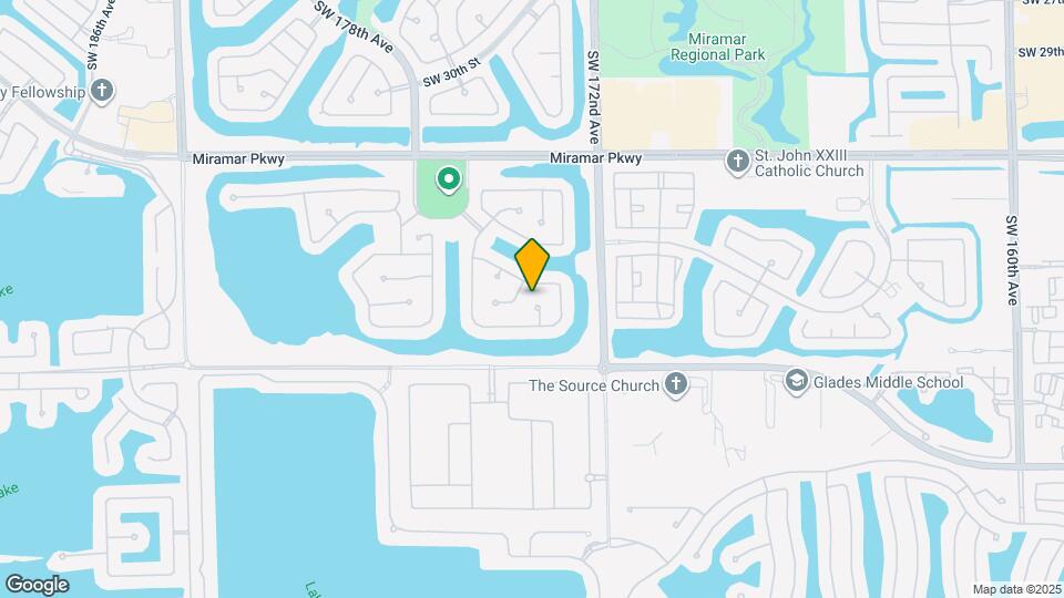 3536 SW 173rd Way Map and Location Details