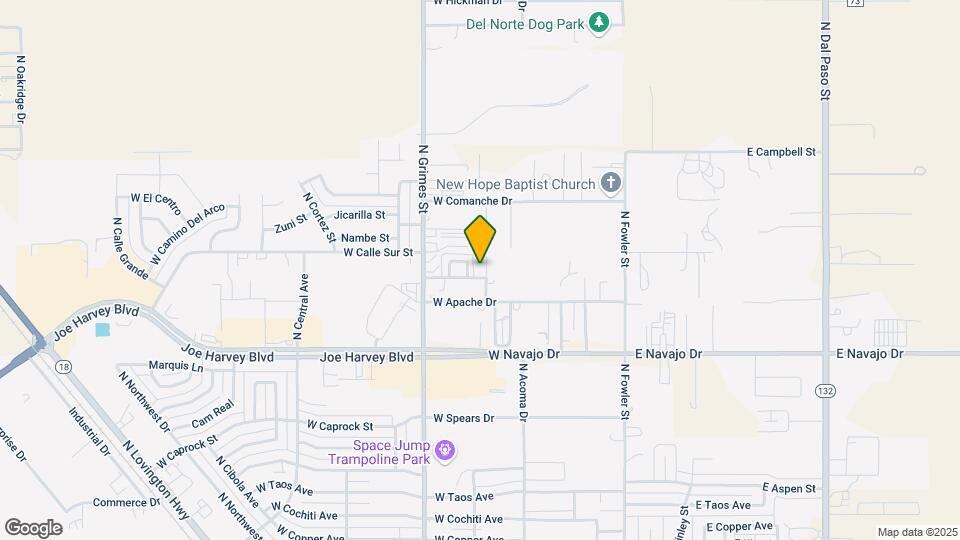 3917 N Azotea St Map and Location Details